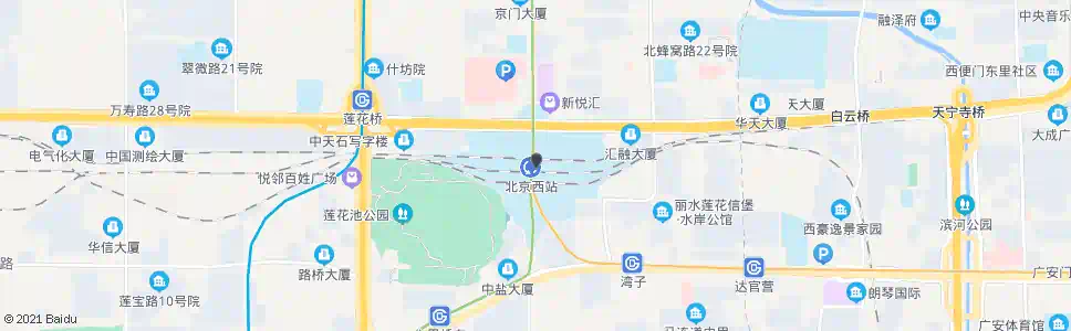 北京郑家台西_公交站地图_北京公交_妙搜公交查询2025