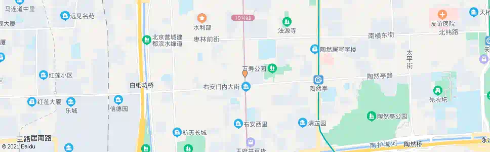 北京南樱桃园_公交站地图_北京公交_妙搜公交查询2025