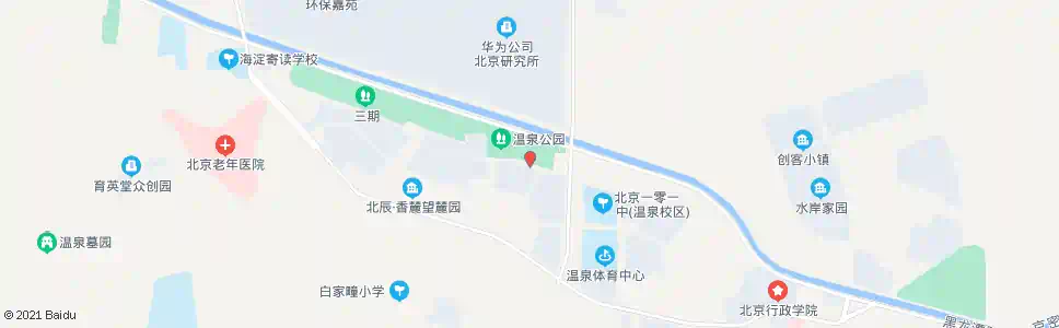 北京显龙山路东口_公交站地图_北京公交_妙搜公交查询2025
