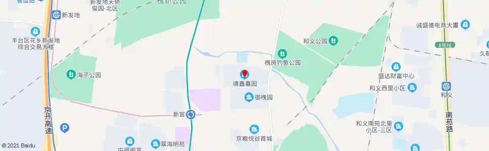 北京德鑫嘉园_公交站地图_北京公交_妙搜公交查询2025