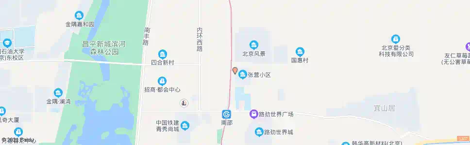 北京张官营村_公交站地图_北京公交_妙搜公交查询2025