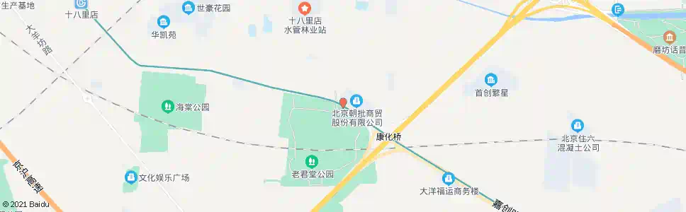 北京王家村_公交站地图_北京公交_妙搜公交查询2025