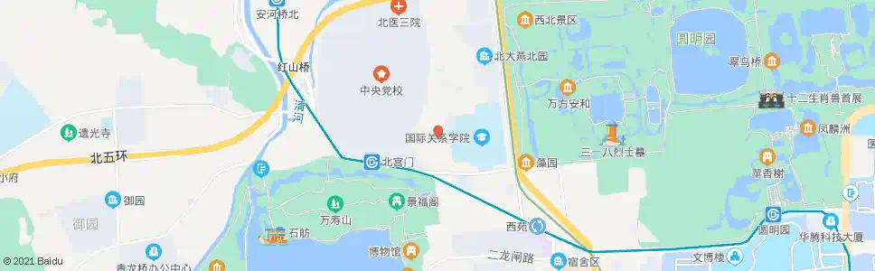 北京大有庄_公交站地图_北京公交_妙搜公交查询2025