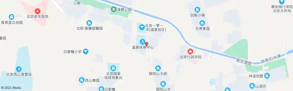 北京温泉人家_公交站地图_北京公交_妙搜公交查询2025