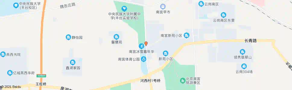 北京南宫滨河路_公交站地图_北京公交_妙搜公交查询2025