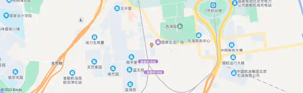 北京国泰广场_公交站地图_北京公交_妙搜公交查询2025
