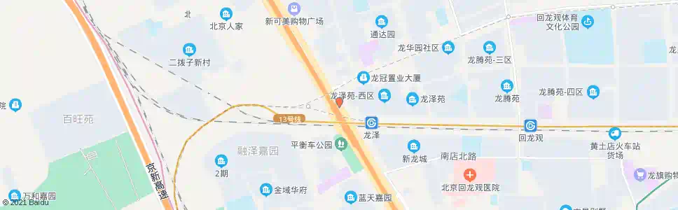 北京北郊农场桥南_公交站地图_北京公交_妙搜公交查询2025