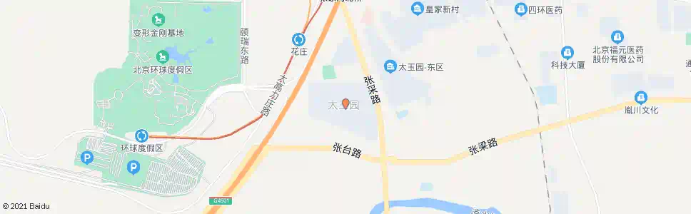 北京太玉园_公交站地图_北京公交_妙搜公交查询2025