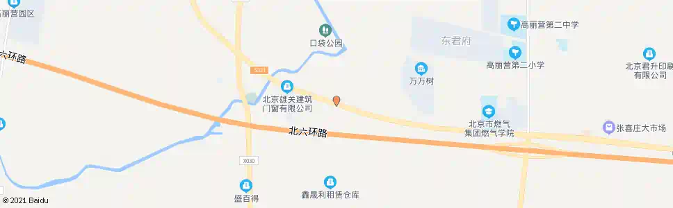 北京前渠河_公交站地图_北京公交_妙搜公交查询2025
