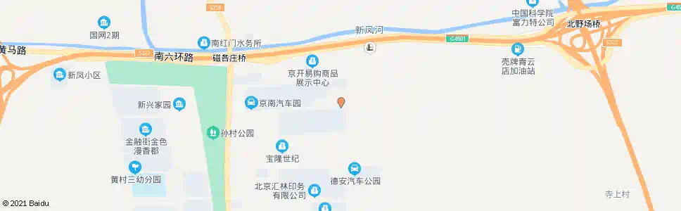 北京三间房路口_公交站地图_北京公交_妙搜公交查询2025