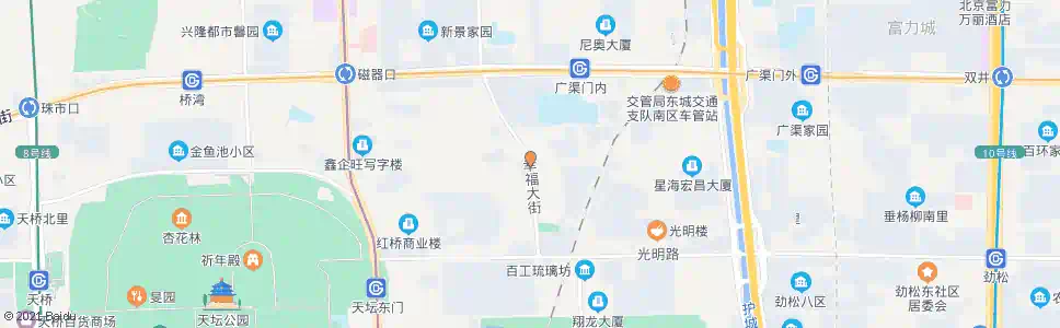 北京幸福大街_公交站地图_北京公交_妙搜公交查询2025