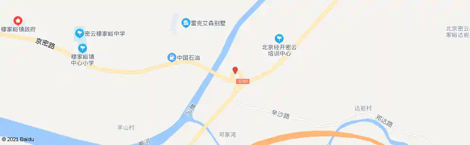 北京辛安庄(京密路)_公交站地图_北京公交_妙搜公交查询2025