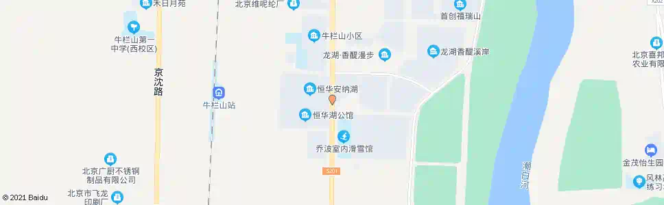 北京恒华街_公交站地图_北京公交_妙搜公交查询2025