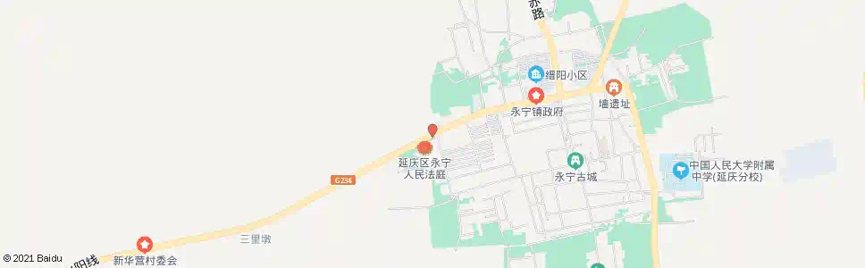 北京永宁西关_公交站地图_北京公交_妙搜公交查询2025