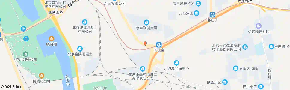 北京西道口北站_公交站地图_北京公交_妙搜公交查询2025