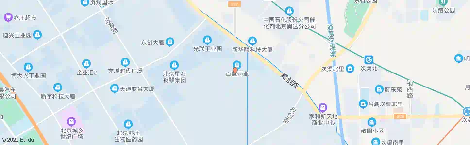 北京马庄_公交站地图_北京公交_妙搜公交查询2025
