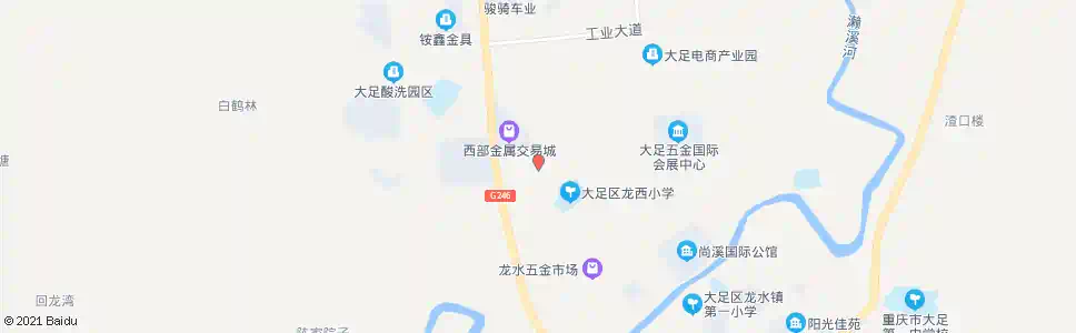 重庆废铁市场_公交站地图_重庆公交_妙搜公交查询2025
