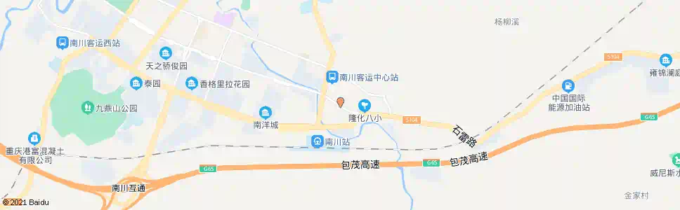 重庆隆化中学_公交站地图_重庆公交_妙搜公交查询2025