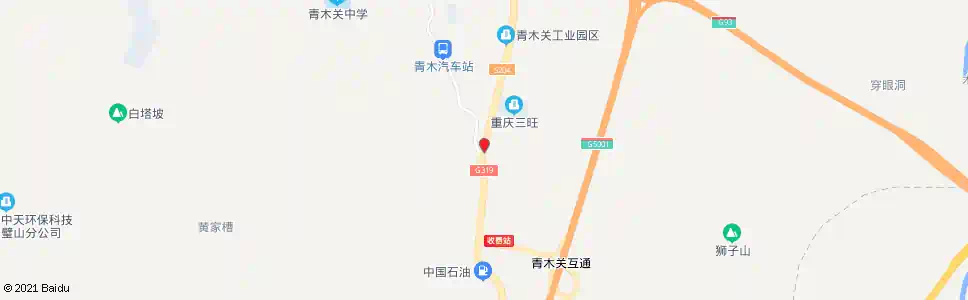重庆青凤路(北碚路口)_公交站地图_重庆公交_妙搜公交查询2025