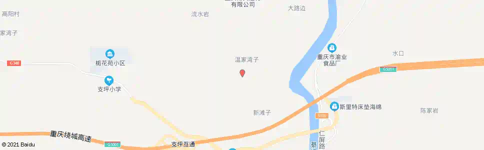 重庆温家湾_公交站地图_重庆公交_妙搜公交查询2025