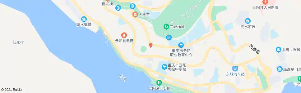 重庆云阳公安局_公交站地图_重庆公交_妙搜公交查询2025
