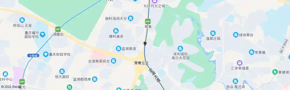 重庆北湖郡_公交站地图_重庆公交_妙搜公交查询2025