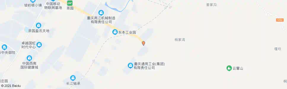 重庆机电路路口_公交站地图_重庆公交_妙搜公交查询2025
