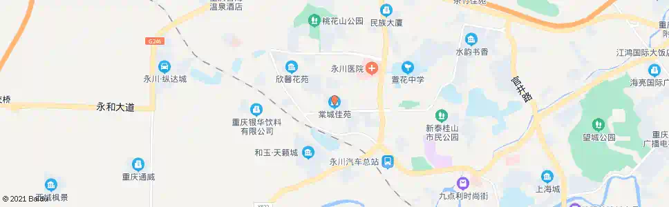 重庆棠城佳苑_公交站地图_重庆公交_妙搜公交查询2025