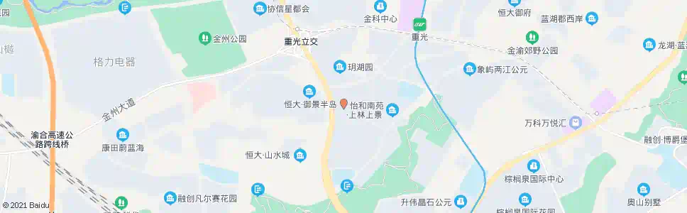 重庆万科城_公交站地图_重庆公交_妙搜公交查询2025