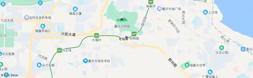重庆毛线沟_公交站地图_重庆公交_妙搜公交查询2025