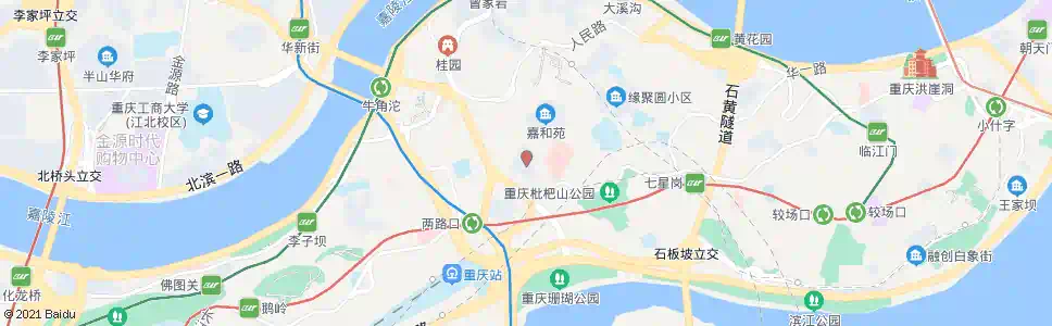 重庆中山支路(文化宫)_公交站地图_重庆公交_妙搜公交查询2025