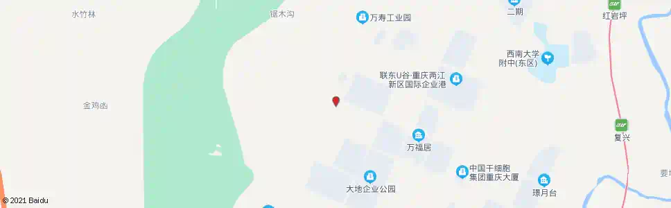 重庆渝北琉璃仪器厂_公交站地图_重庆公交_妙搜公交查询2025