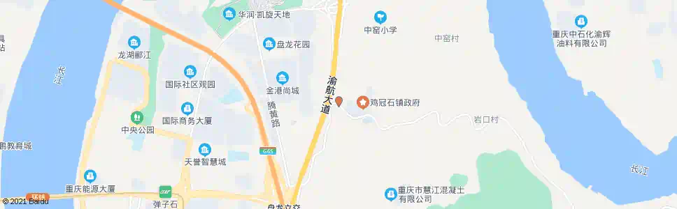 重庆高堰沟_公交站地图_重庆公交_妙搜公交查询2025