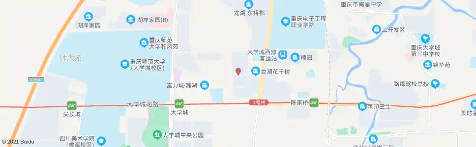重庆至德路_公交站地图_重庆公交_妙搜公交查询2025