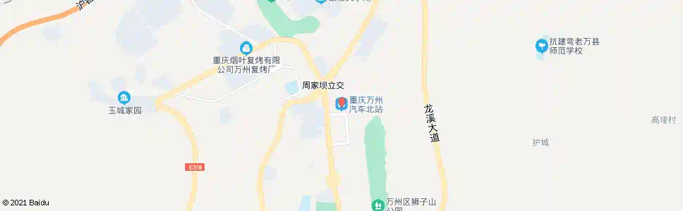 重庆万州汽车北站_公交站地图_重庆公交_妙搜公交查询2025