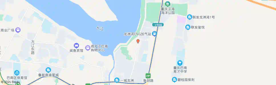重庆颜龙山水_公交站地图_重庆公交_妙搜公交查询2025
