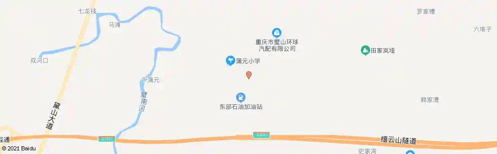 重庆蒲元卫生院_公交站地图_重庆公交_妙搜公交查询2025