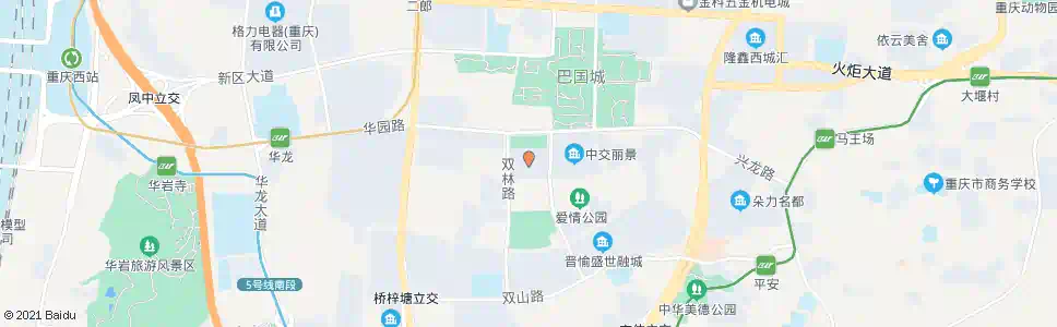 重庆东海阿特豪斯(小区)_公交站地图_重庆公交_妙搜公交查询2025
