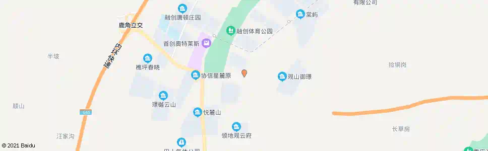 重庆欧麓花园城东_公交站地图_重庆公交_妙搜公交查询2025