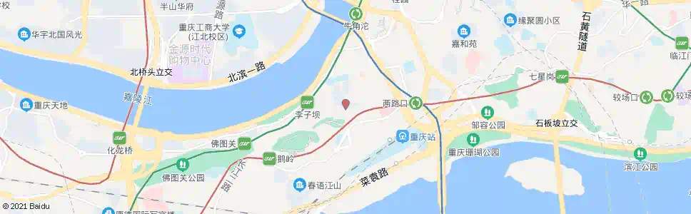 重庆健康路_公交站地图_重庆公交_妙搜公交查询2025