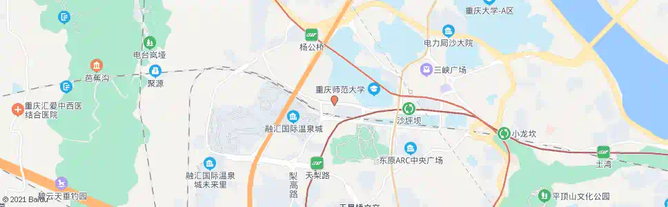 重庆沙铁村_公交站地图_重庆公交_妙搜公交查询2025