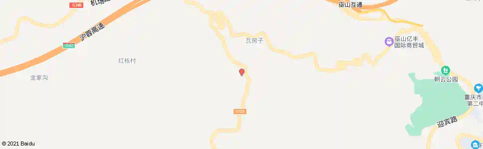 重庆巫峡镇卫生院_公交站地图_重庆公交_妙搜公交查询2025