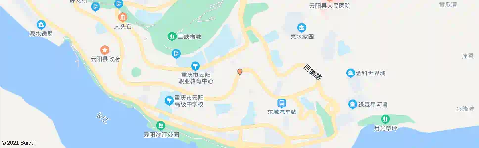 重庆云阳天然气公司_公交站地图_重庆公交_妙搜公交查询2025