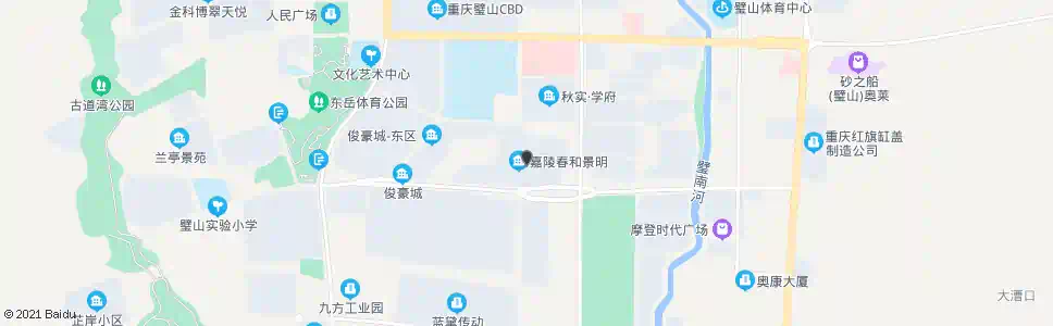 重庆春和景明_公交站地图_重庆公交_妙搜公交查询2025
