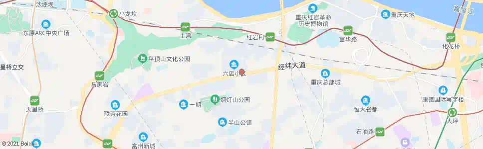 重庆六店子_公交站地图_重庆公交_妙搜公交查询2025