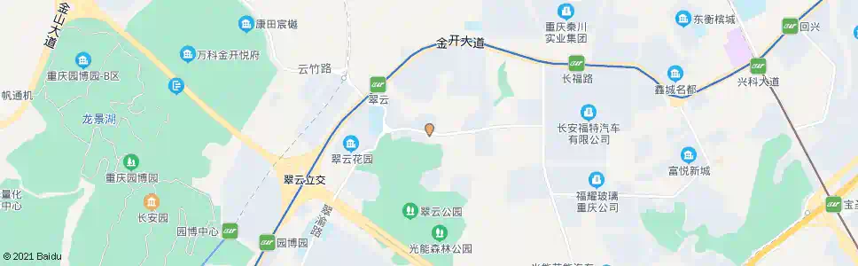 重庆翠渝路_公交站地图_重庆公交_妙搜公交查询2025