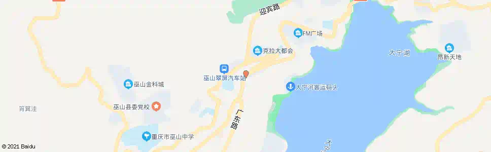 重庆秀峰寺_公交站地图_重庆公交_妙搜公交查询2025