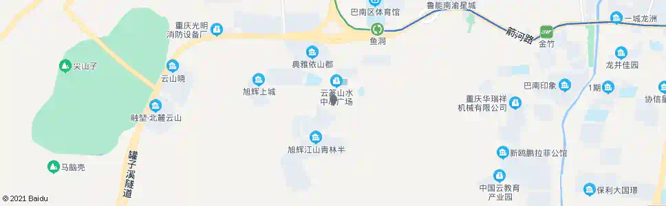 重庆云篆山水公租房_公交站地图_重庆公交_妙搜公交查询2025