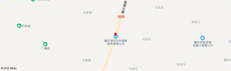 重庆大树子_公交站地图_重庆公交_妙搜公交查询2025