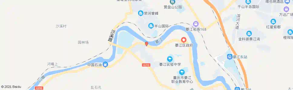 重庆香江丰源_公交站地图_重庆公交_妙搜公交查询2025